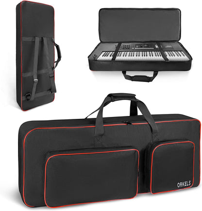 49-Key Keyboard Case with Padded Gig Bag Design