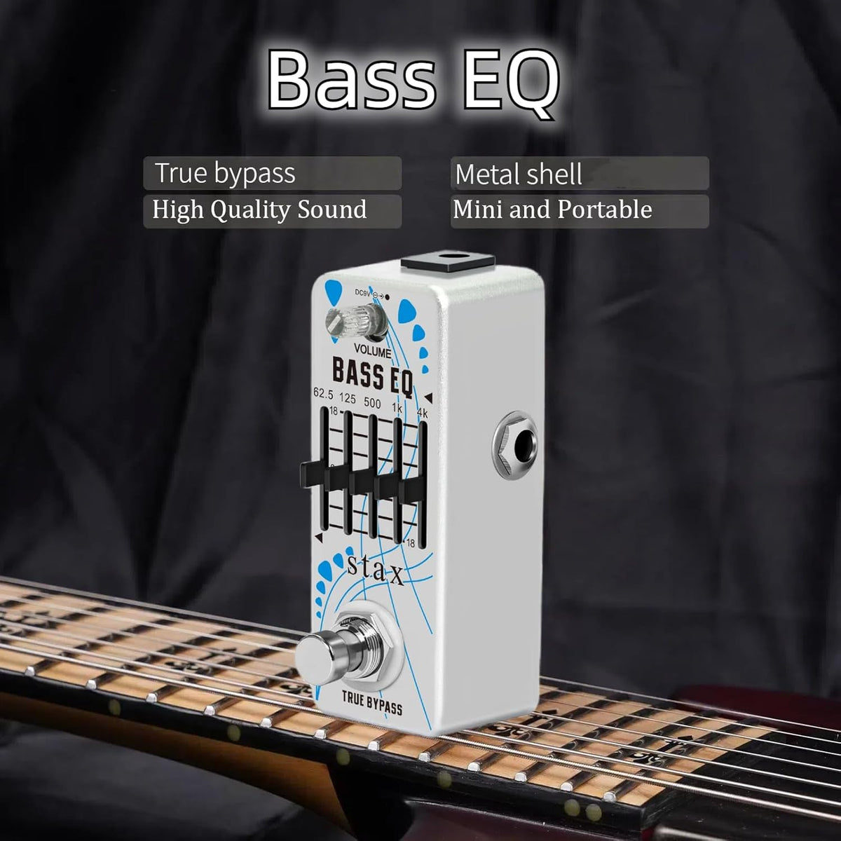 Equalizer Guitar Pedal Analog 5 Band Graphic EQ Guitar Effects Pedals - photo 5