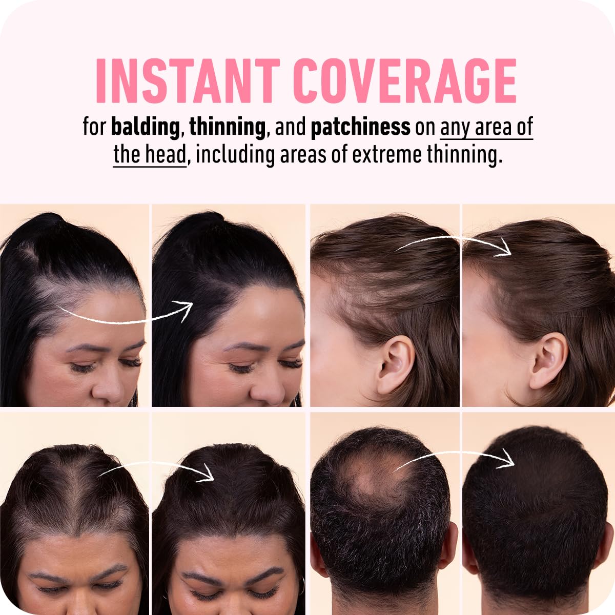 Dark Brown Water-Resistant Hairline Powder Root Touch Up - photo 5