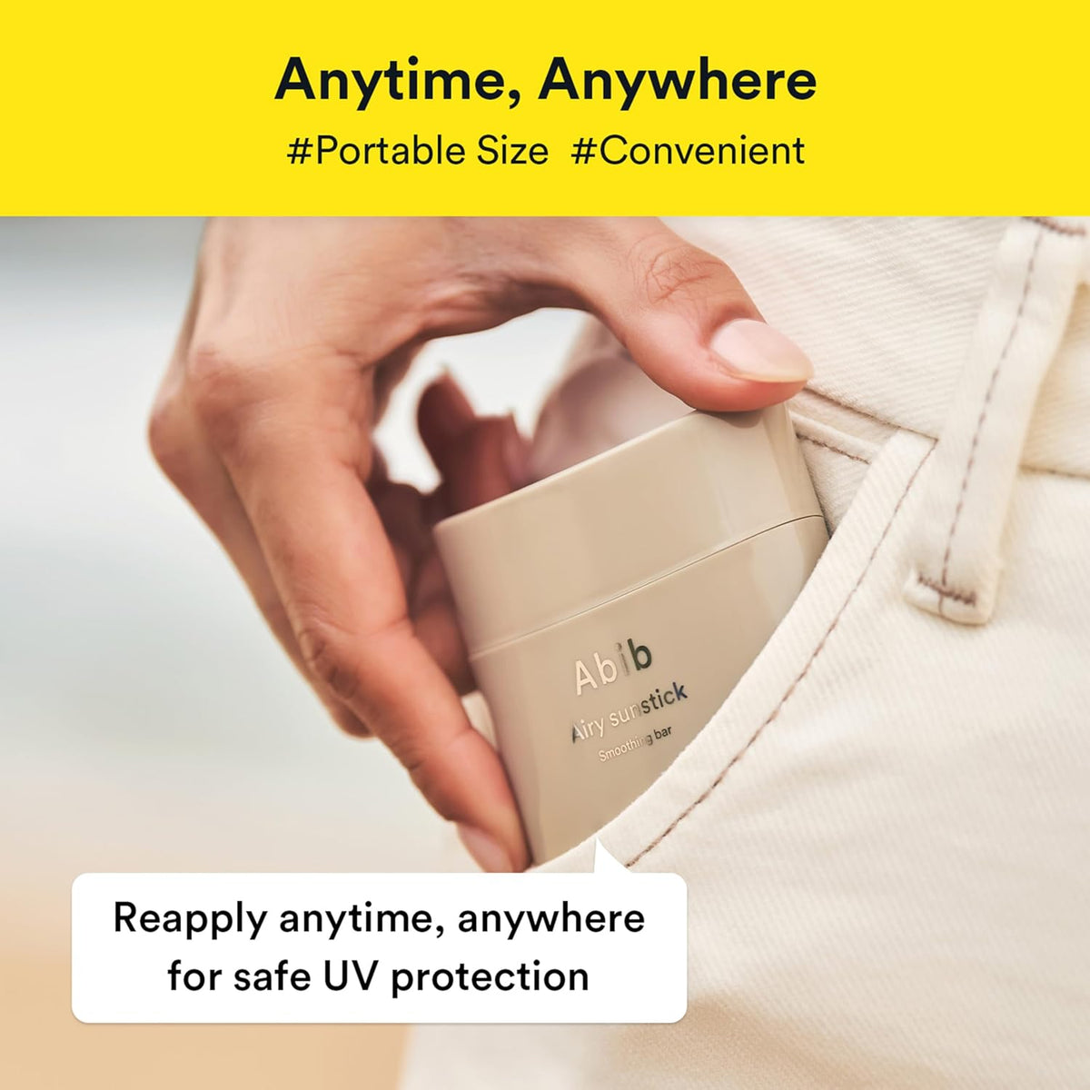 SPF50+ Broad Spectrum Airy Sunstick Protection Bar - photo 4