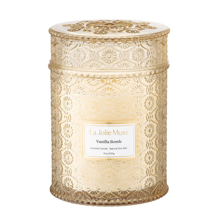 Eucalyptus Sage Fresh Scented Candles for Home, 19 oz Soy Wax
