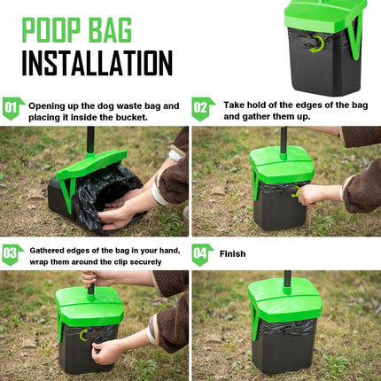 Dog Waste Bags, 100 Count Replacement Bags for Pooper Scooper
