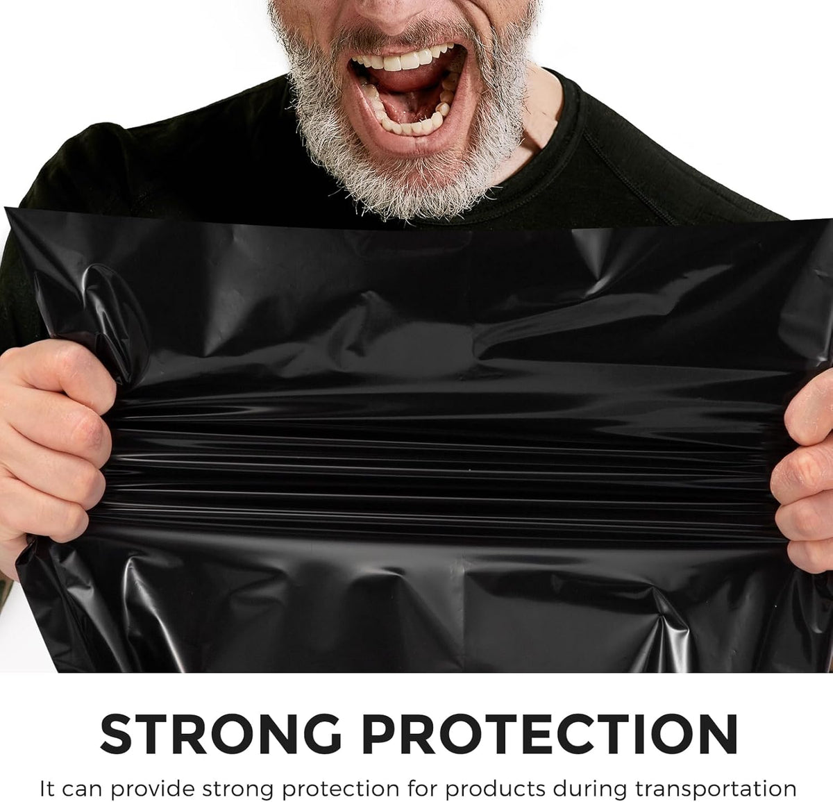 Black 10x13 Poly Mailers, 100 Count - photo 4