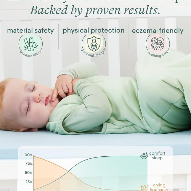Supersoft Sleep Sack 1.0 TOG, Premium Bamboo Viscose Baby Sleeping