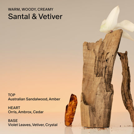 Body Wash for Women & Men, Santal & Vetiver 15.2 fl oz