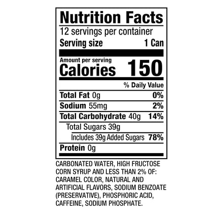 Dr Pepper Creamy Coconut Soda, 12 fl oz cans, 12 Pack