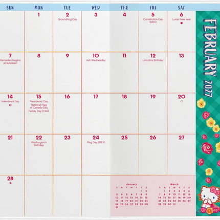 2027-2028 Hello Kitty Pocket Planner