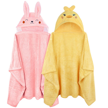 Toddler Bath Towel Hooded Kids Towels Baby Bath Towels for Boy Girl 0-5 Year, 2-Pack Thick Absorbent Toddler Towels with Hood Kids Bath Towel, Large 50''x32'' Baby Hooded Towel for Kids