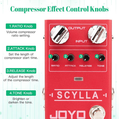 Bass Compressor Guitar Pedal with Optical Circuit - photo 3