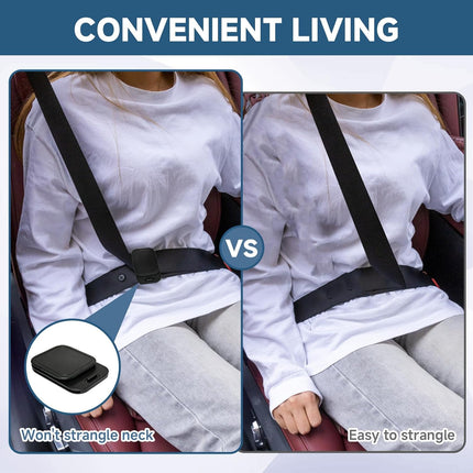 Seat Belt Clips, Adjustable Anti - Slip Car Clips Shoulder Comfortable Adjuster for Adults Car Sedans SUV RV MPV Seat, Comfort & Safety Accessory for Car (2)