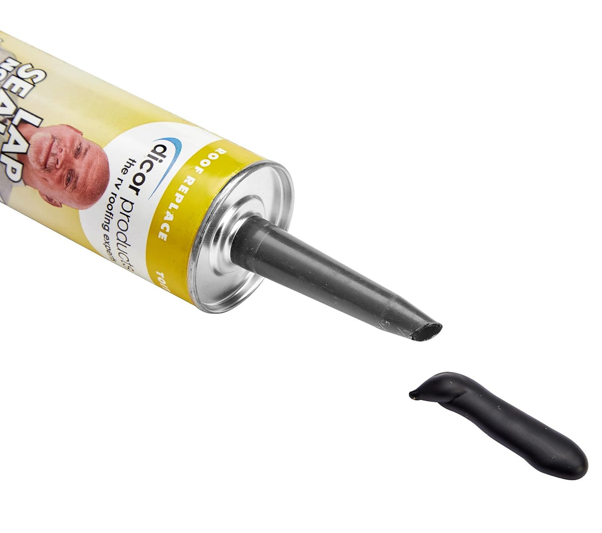 HAPS-Free NON-Leveling Lap Sealant - 10.3 Oz, Black, Secure, Ideal for RV Roofing, Maintenance, Repair - photo 3