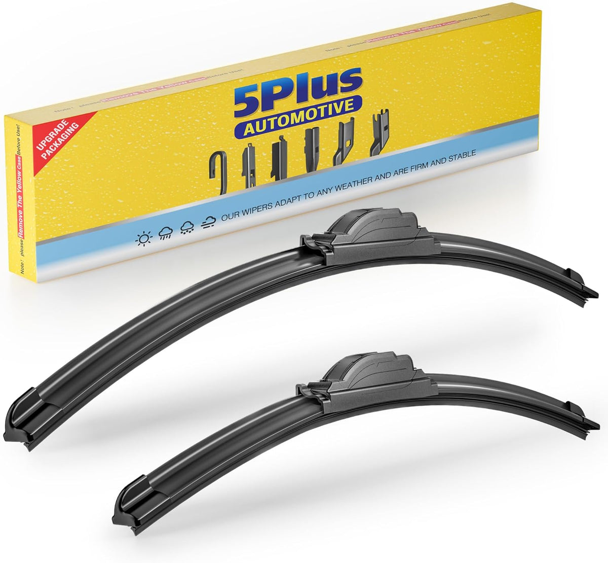 26" and 20" All-Season Windshield Wiper Blades, Pack of 2