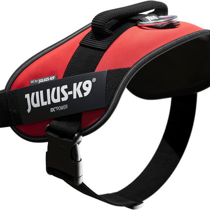 Julius-K9, 16IDC-R-2, IDC Powerharness, Dog Harness, Size: 2, Red