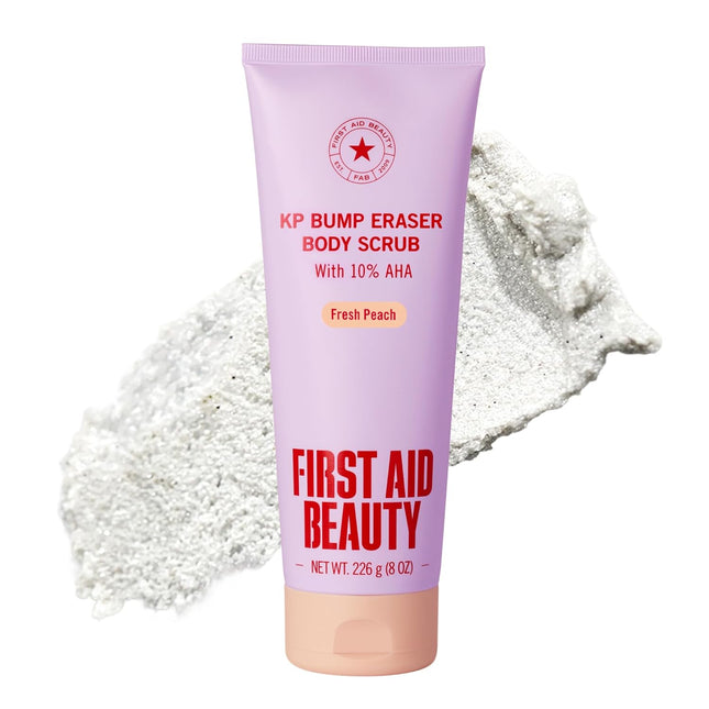 Peach Scent 10% AHA Body Scrub for Bumpy Skin