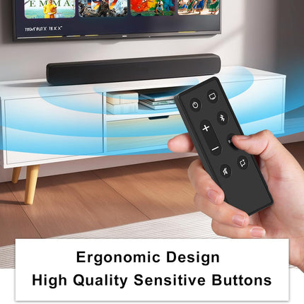 Replacement Remote Control for Bose TV Speaker and Solo Soundbar Series II,Compatible with Bose Solo 5 10 15 Series II TV Sound System