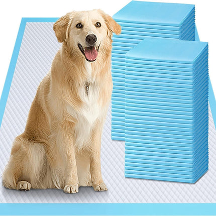 XL 6-Layer Ultra Absorbent 1200ml 48-Hour Leak-Proof Dog Pee Pads, Quick Dry Extra Large Puppy Pads for Puppy Training, Senior & Incontinent Dogs, Cats, Overnight Use, 28"x34", 30 Count
