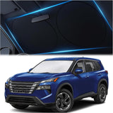 Car Windshield Sunshade - Double-Layer Foldable Design, Medium 59 x 31 in