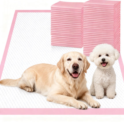XL 6-Layer Ultra Absorbent 1200ml 48-Hour Leak-Proof Dog Pee Pads, Quick Dry Extra Large Puppy Pads for Puppy Training, Senior & Incontinent Dogs, Cats, Overnight Use, 28"x34", 30 Count