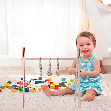 Wooden Play Gym Babys - Eco-Friendly Pine Wooden Frame, Babys Play Gym | Engaging Toys for Children's Clothing Stores, Decorative Items, Crafts
