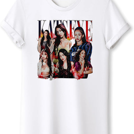 Katseye Merch Kpop Girl Group Tshirt, Fans Concert Outfit Pop Tee Retro Shirts, Unisex Adult Size S–2XL