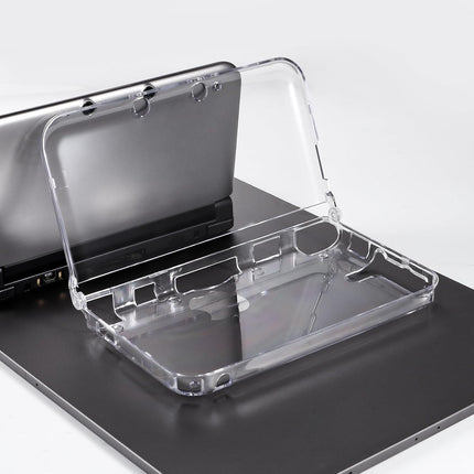 FiiMan Ultra Clear Crystal Transparent Hard Shell Protective Case Cover for Nintendo 3DS XL LL, Skin Accessory Compatible with Handheld Gaming Console