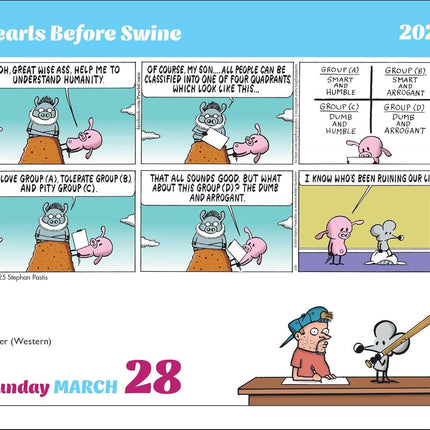 Pearls Before Swine 2027 Day-to-Day Calendar