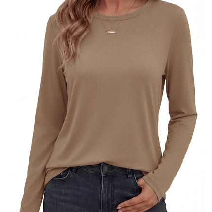 Long Sleeve Shirts for Women Casual Tops School Fall Outfits 2026