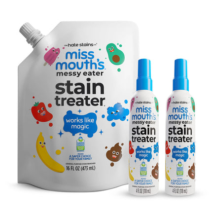 Messy Eater Stain Treater Spray, Laundry Stain Remover, 16 Oz