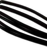 Deflector de visera de ventana de montaje exterior guardafangos humo oscuro juego de 4 piezas, compatible con Chevrolet Malibu 2004-2007