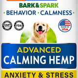 Advanced Calming Hemp Treats for Dogs - Hemp Oil + Melatonin