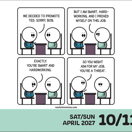 Work Chronicles 2027 Day-to-Day Calendar