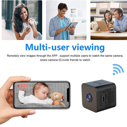 2K Security Cameras - Indoor Camer - Spy Cameras -Nanny Camera - WiFi Wireless Cam - HD Surveillance Cam - Home Camer for Pet/Baby - with Night Vision - -Motion Detection Surveillance Cameras