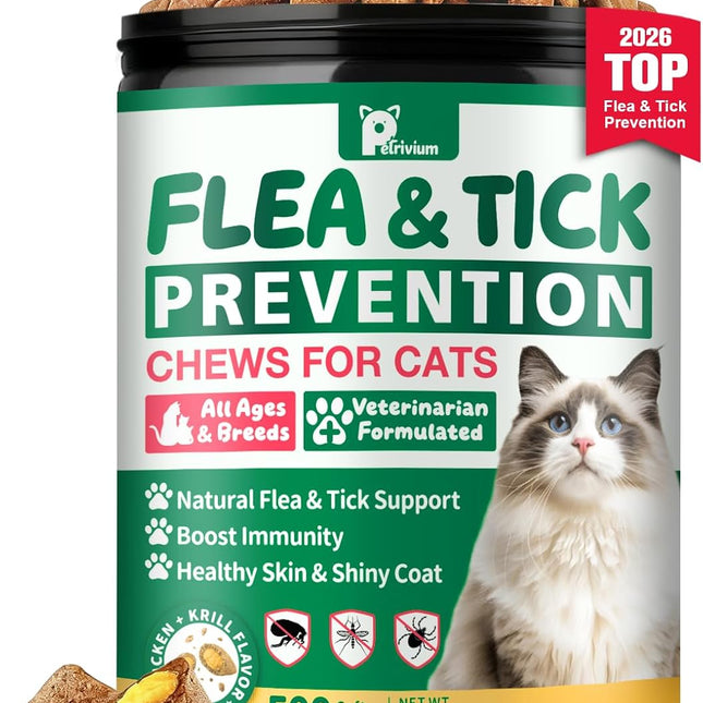 Flea and Tick Prevention for Cats, 500 Cat Flea Treatment