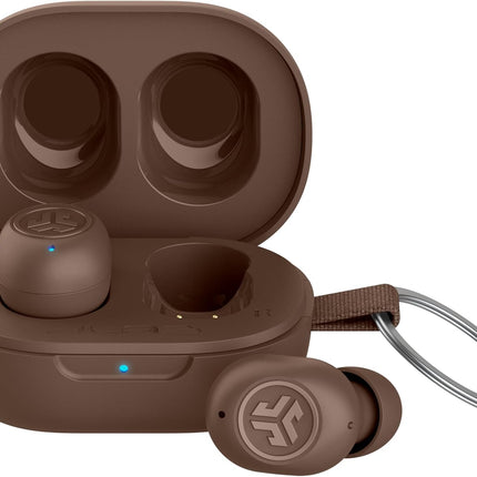 JLab JBuds Mini Tones True Wireless Bluetooth Earbuds with Charging Case, (4625 W), IP55 Sweat and Dust Proof, Bluetooth Multipoint, Be Aware Audio, 3 EQ Sound Settings, Crystal Clear Calls