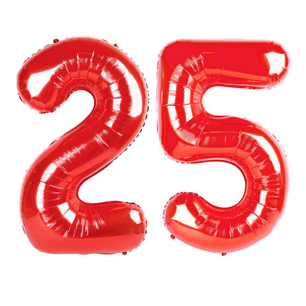 Number Balloons 5 Balloon Blue Birthday Decorations for Men Party, 40 Inch