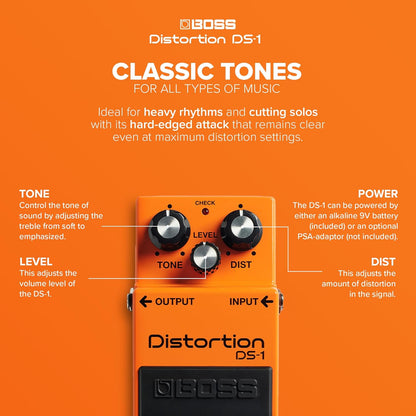 DS-1 Style Compact Distortion Pedal - photo 4