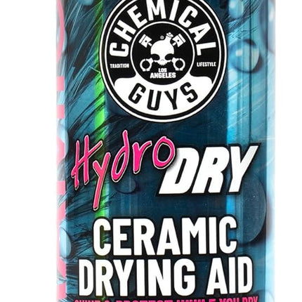 Chemical Guys HydroDry, Ceramic Drying Aid - 16 oz Quick Detail Spray Enhances Shine and Protection After Wash, Safe for Cars, Trucks, SUVs, Motorcycles, and RVs - Hydrophobic Gloss Booster