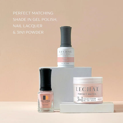 LeChat Perfect Match Gel Polish, Madras, 0.5 Fl Oz (PMS34)