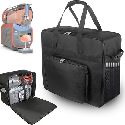 Carrying Bag Compatible with Ninja Slushi Max Slushie Machine FS605, Portable Front-opening Frozen Drink Maker Travel Bag for Ninja Slushi Machine for Easy Carrying and Storage