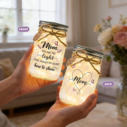 Mothers Day Gifts for Mom, Birthday Gifts for Women, Sentimental Mason Jar, Best Mom Gift Ideas from Daughter Son, Happy Birthday Appreciation Retirement Thank You Presents For Mom