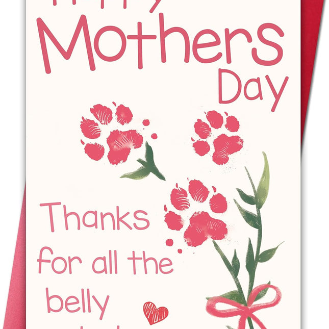 Funny Mother's Day Card for Dog Mom