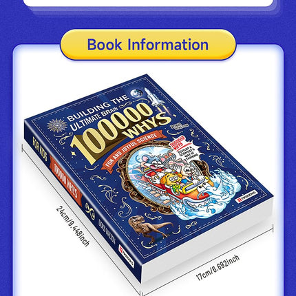 【TIKBOOKS】Children's Encyclopedia "Why 100,000?" - Extracurricular Reading for Primary School Students (Building the Ultimate Brain)