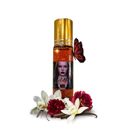 – Lilith Roll-On Oil | Pheromone Infused Perfume & Ritual Oil for Power, Attraction & Feminine Energy | Hoodoo, Wiccan, Pagan, Conjure (Lilith)