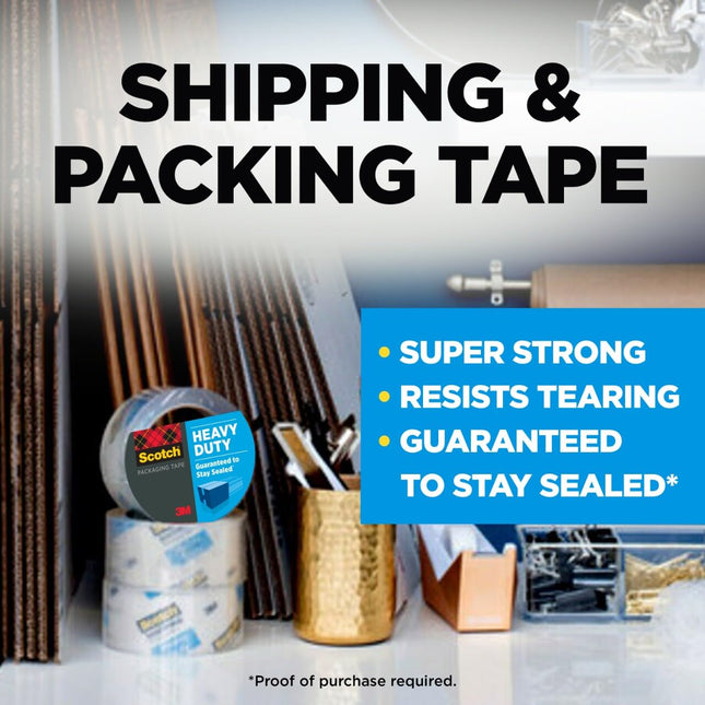 Clear Heavy Duty Shipping and Packaging Tape