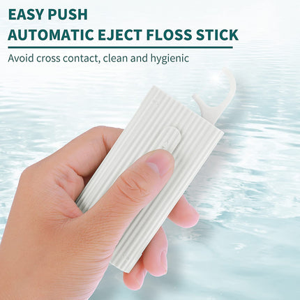 Dental Floss Case Automatic Dental Floss Pick Organizer Case