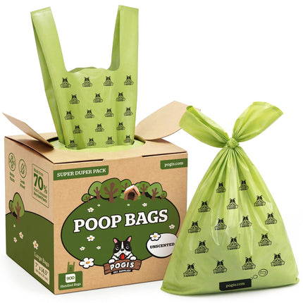 Large Dog Poop Bags with Handles, Fresh Scent, Extra Thick, 300 Bags - photo 10