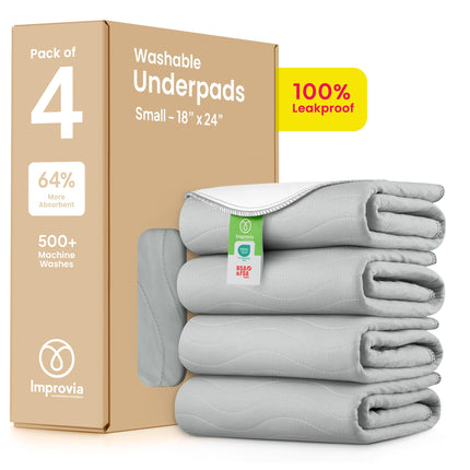 Washable Underpads, Heavy Absorbency Reusable Incontinence Pads