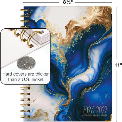 HARDCOVER Academic Year 2026-2027 Planner: 14 Months (May 2026 Through - photo 3
