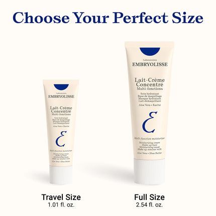 Lait-Crème Concentré Face Moisturizer and Makeup Primer, French Face Cream With Shea Butter & Aloe Vera