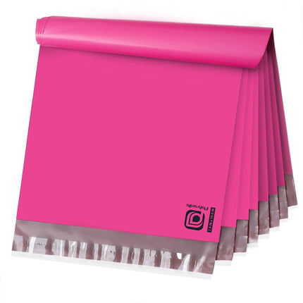 100 piezas de sobres de envío negros de polietileno de 12x15.5 Inches, sellado adhesivo fuerte, impermeables y resistentes al desgarro, bolsas postales para ropa, libros y accesorios